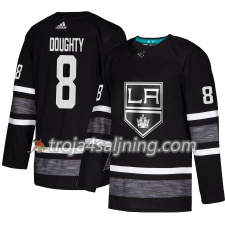 Los Angeles Kings tröja Drew Doughty 8 Svart 2019 All-Star Adidas Authentic - NHL Tröjor Herr
